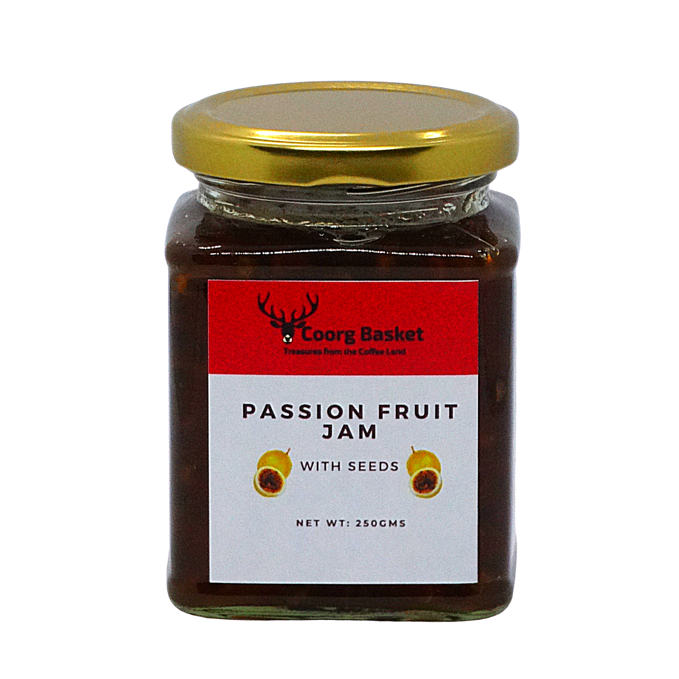 Passion Fruit Jam with Seeds - Coorg Basket