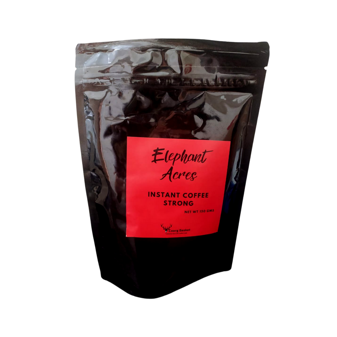Elephant Acres Instant Coffee Strong